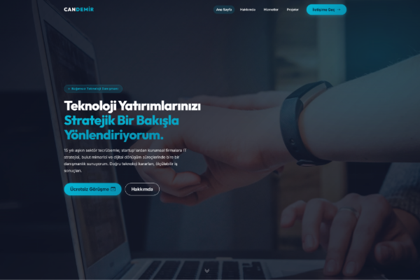 Can Demir — Teknoloji Danışmanı